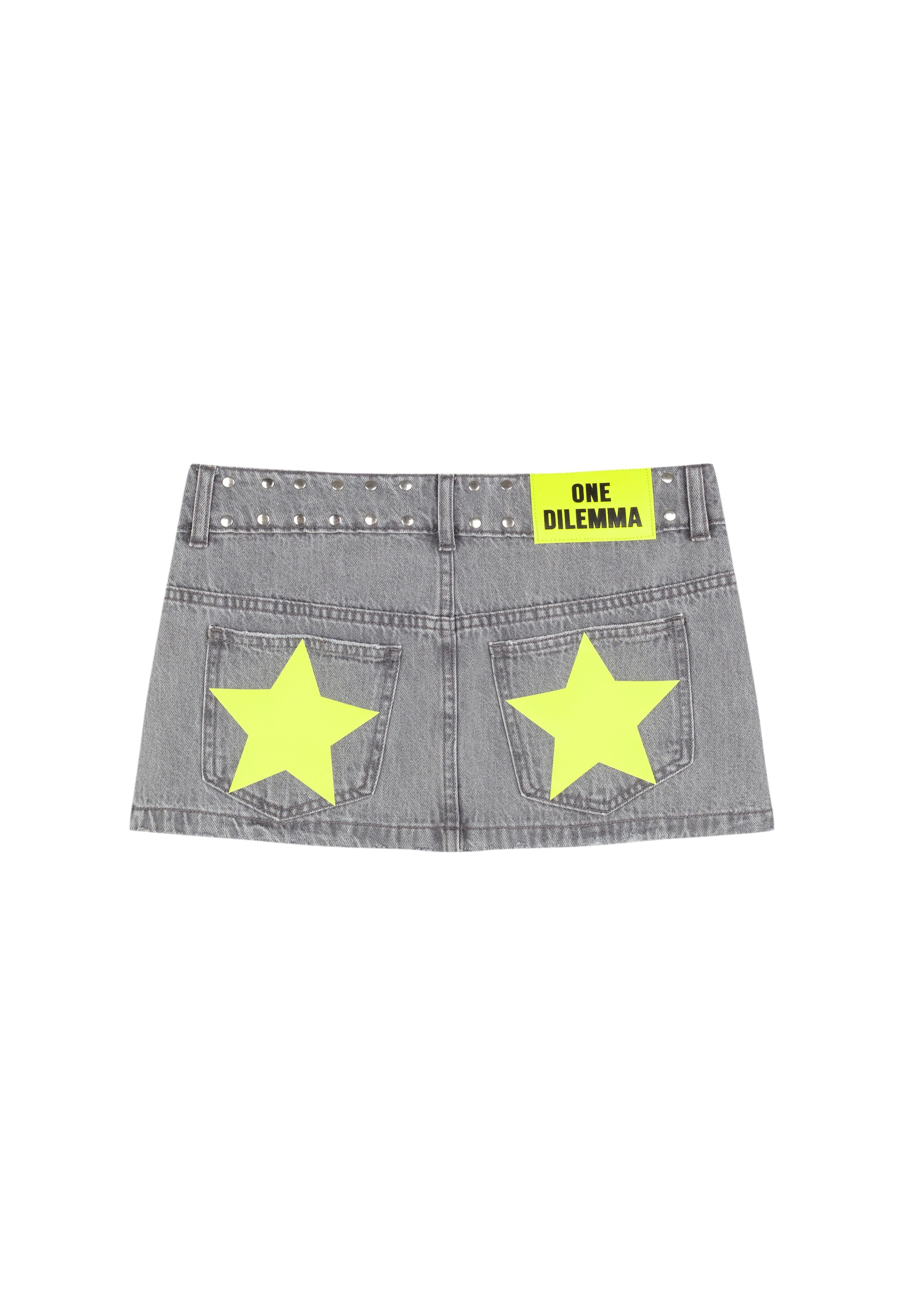 Mini-skirt yellow stars
