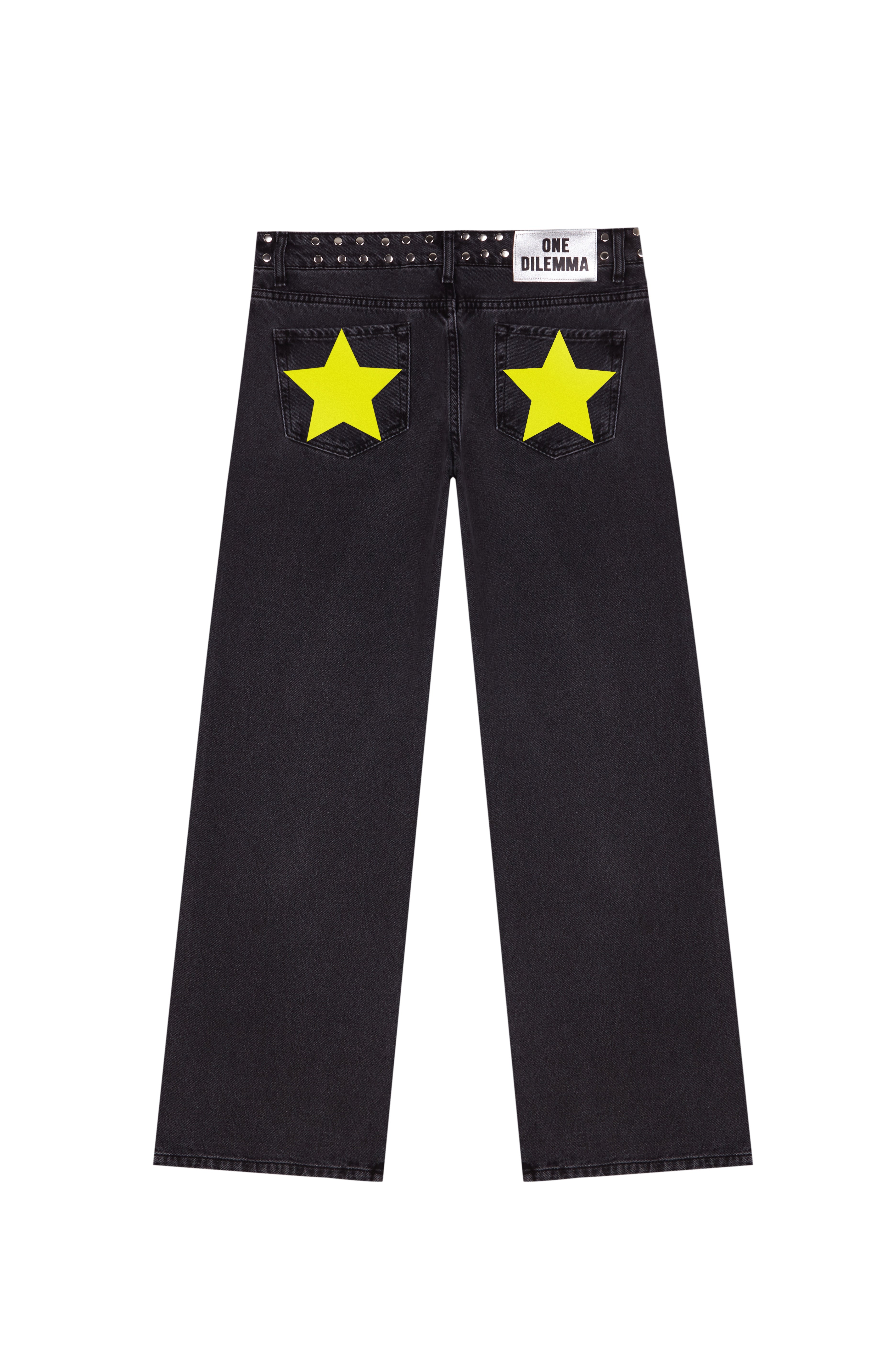 BLACK JEANS YELLOW STAR