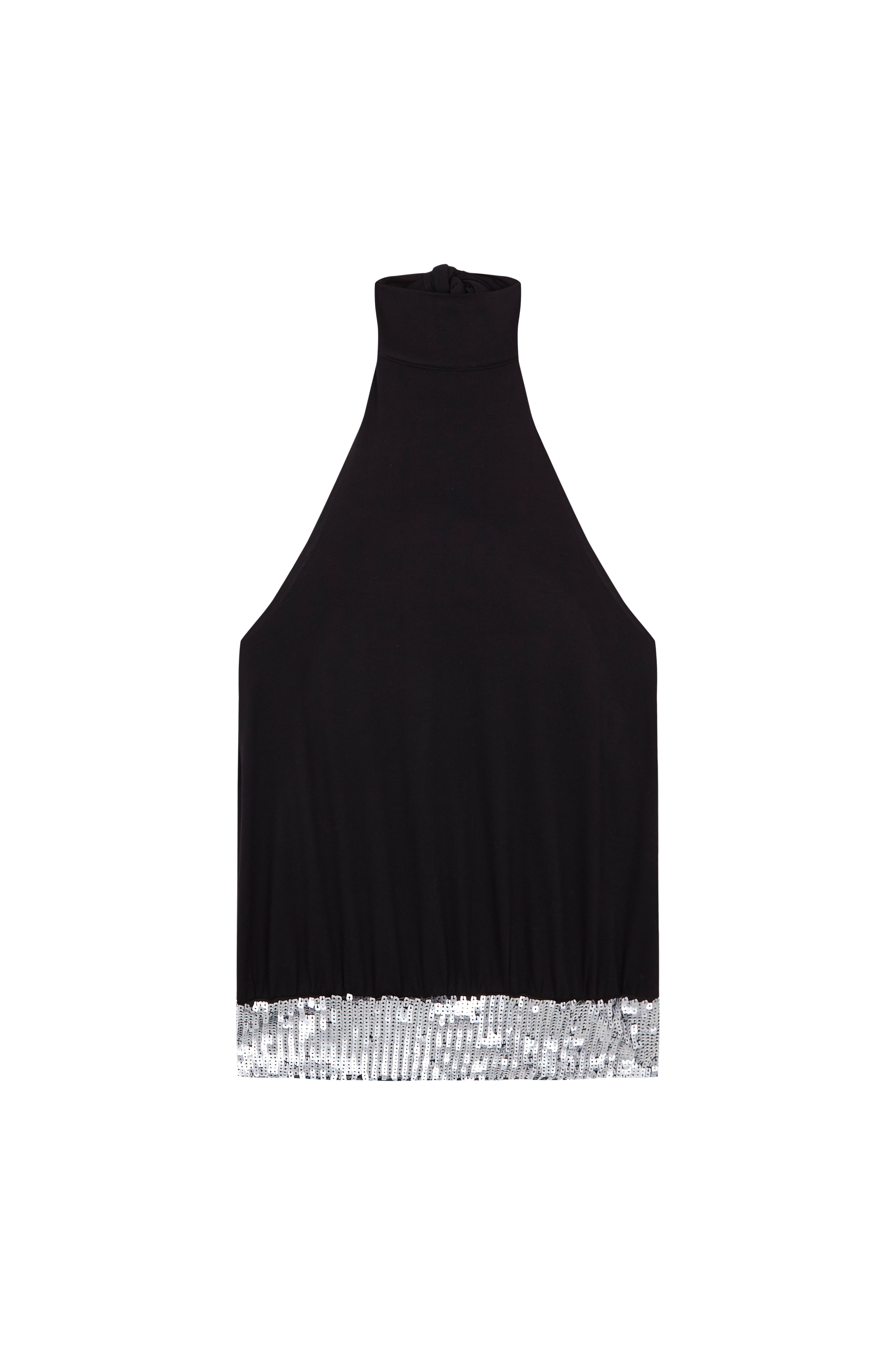 HALTER SEQUINS TOP