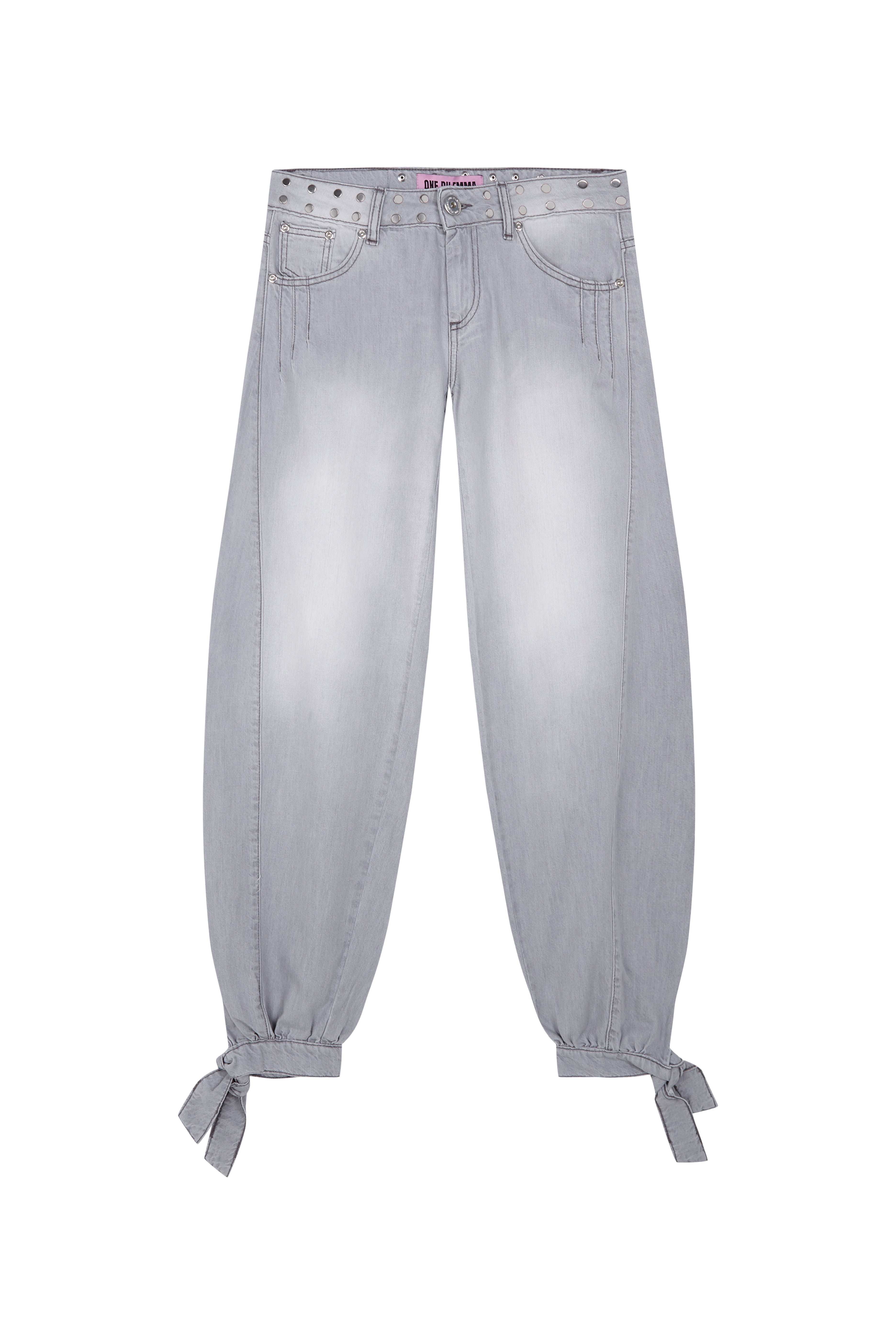 GREY BALLOON JEANS