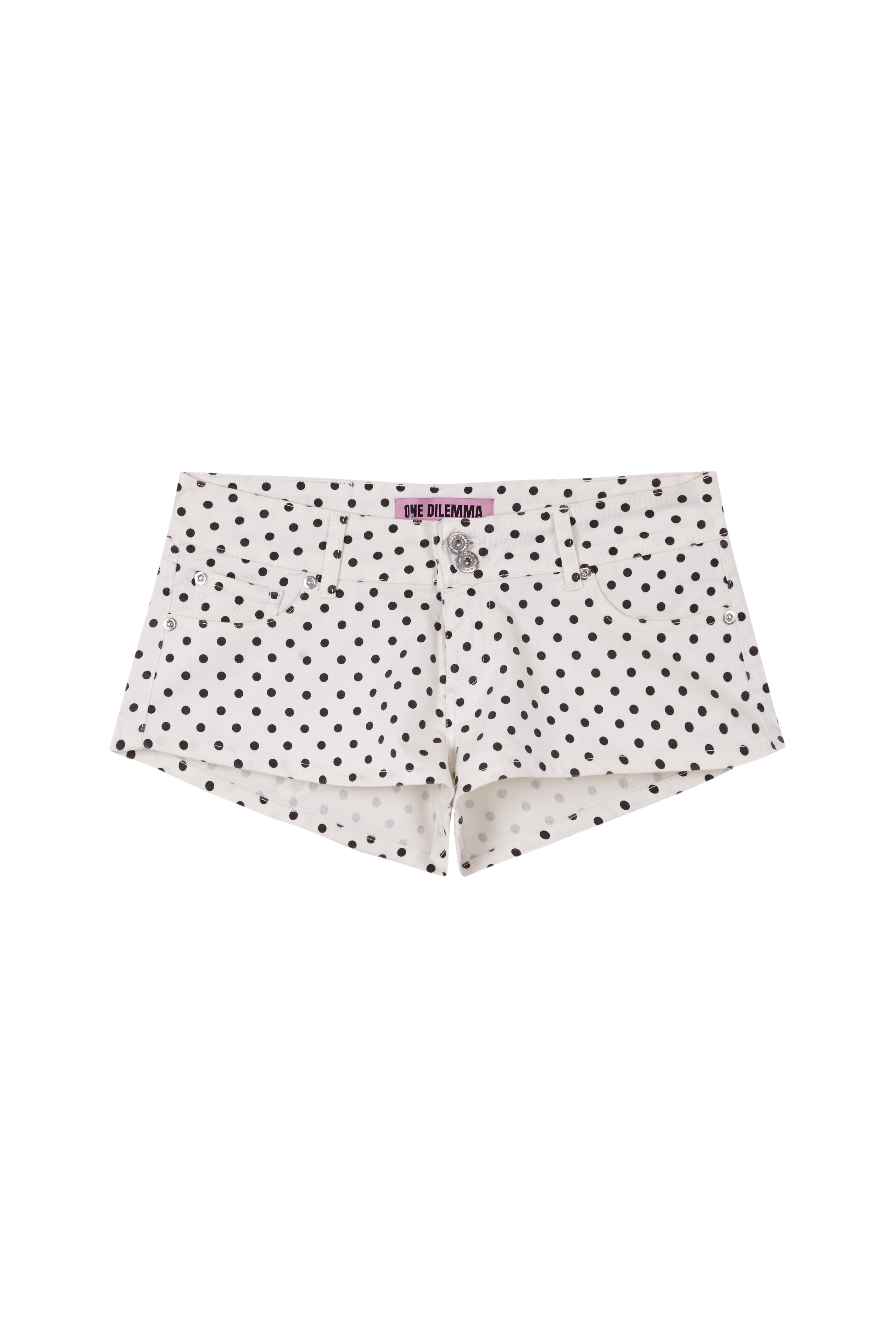 Mini-short polka dots