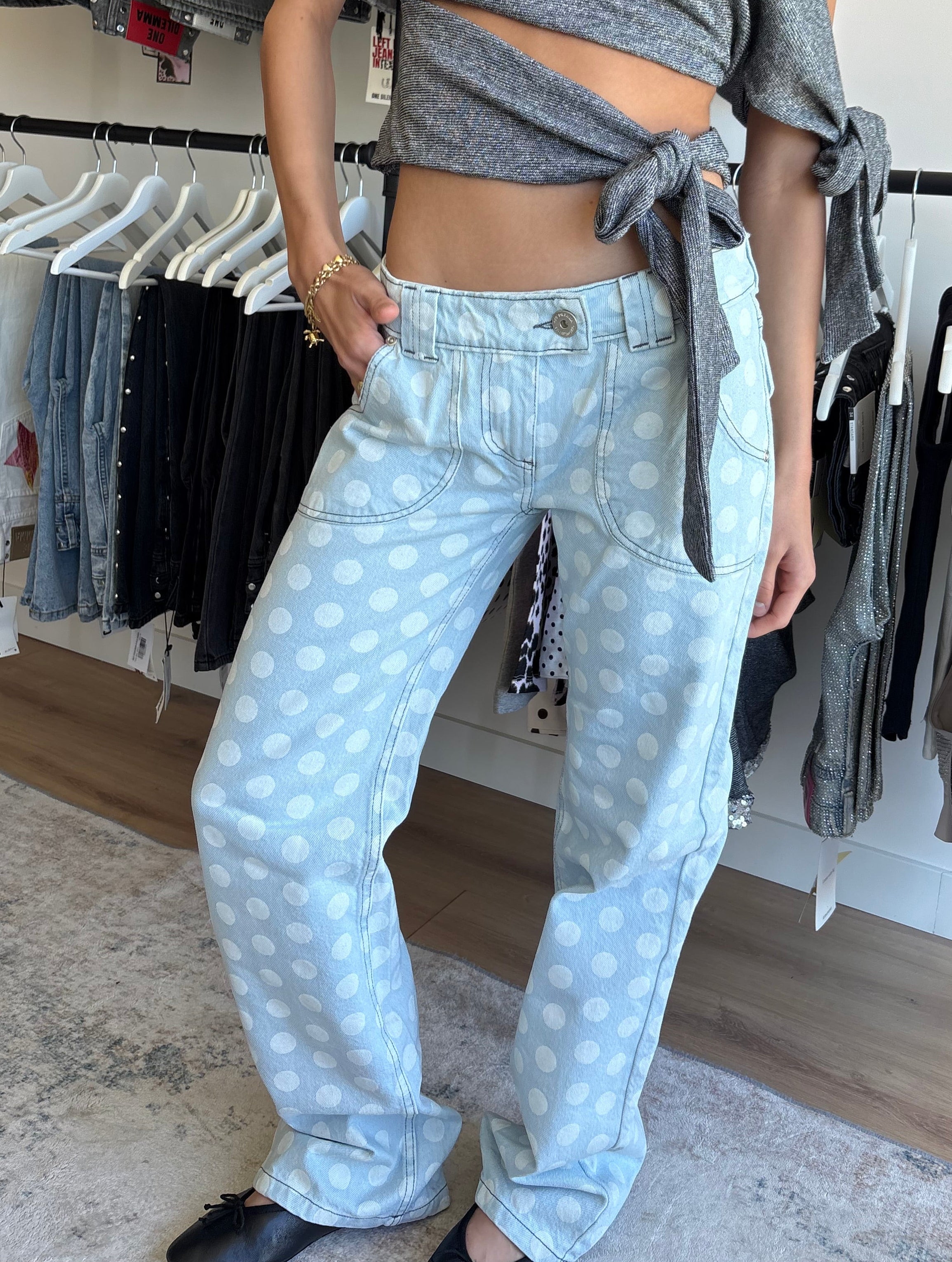 POLKA DOTS JEANS