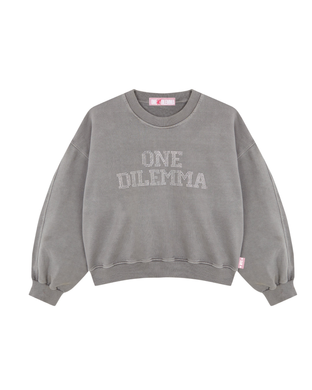 WORN GREY HOODIE