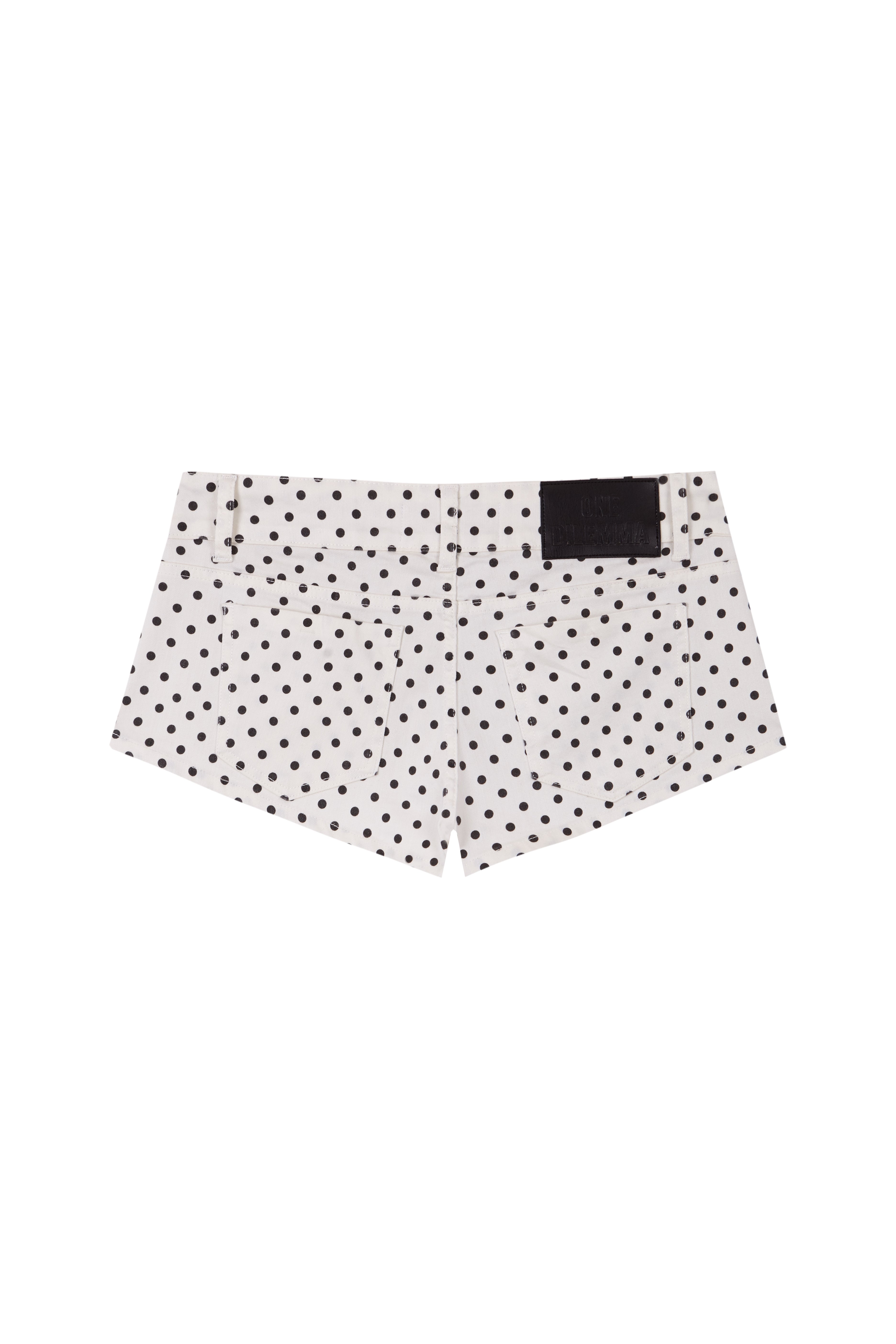 Mini-short polka dots